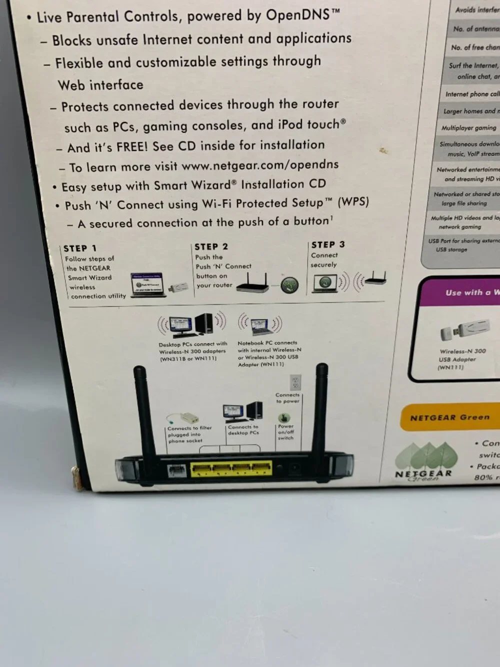 NEW in BOX Neatgear Wireless N300 Router with DSL Modem